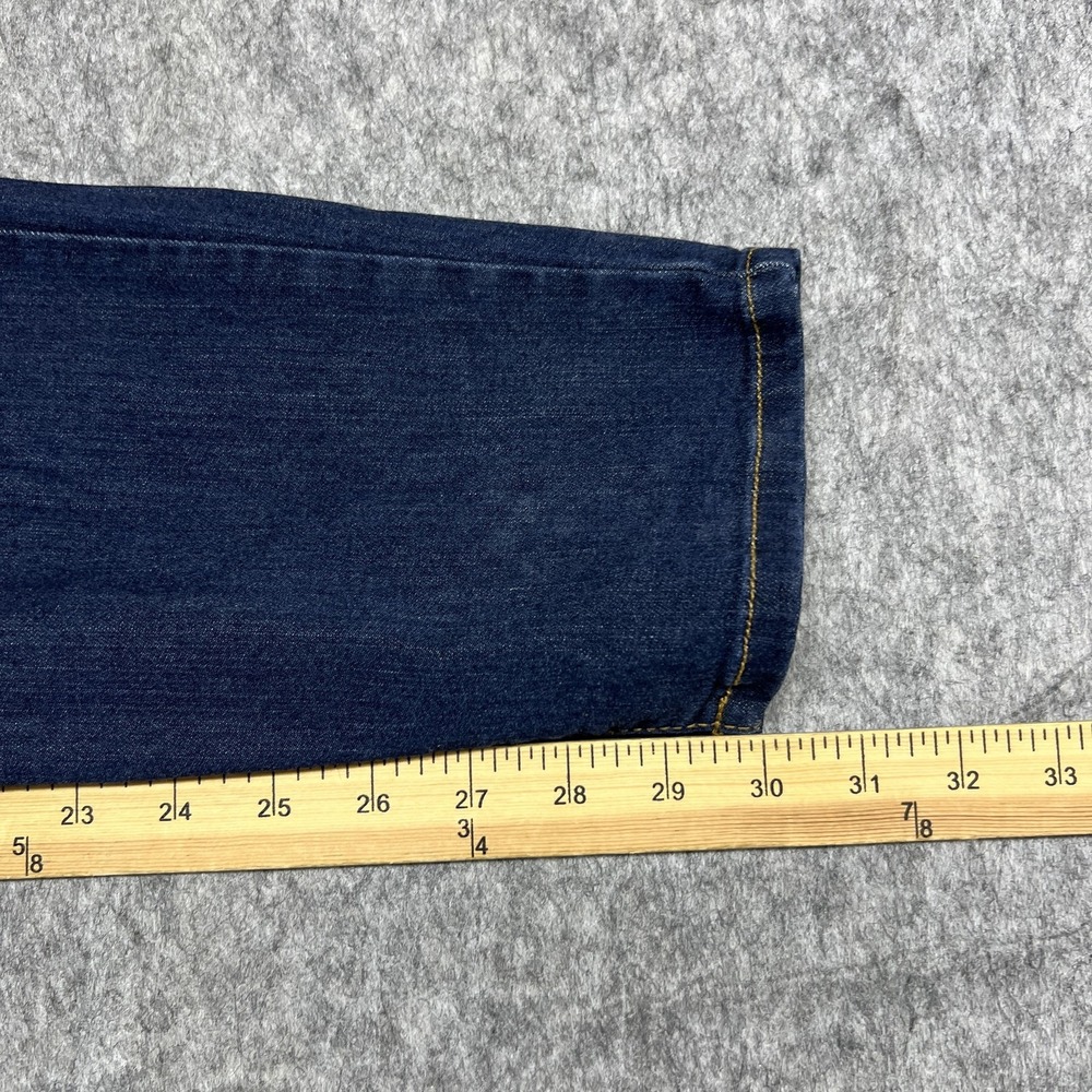 Judy Blue Jeans Womens 3XL Blue Dark Wash Stretch Mid Rise Skinny Plus Size USA - Picture 13 of 15